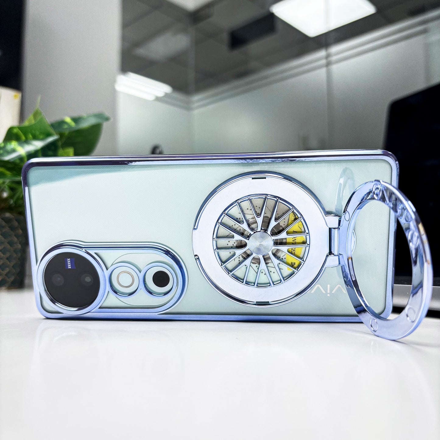 Vivo V40 5G Ferrari Wheel Electroplating Case