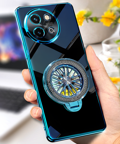 Vivo Y58 5G Ferrari Wheel Electroplating Case