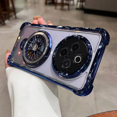 Vivo T4 5G Premium Stress Buster Wheel Rotating Shockproof Airbags Case