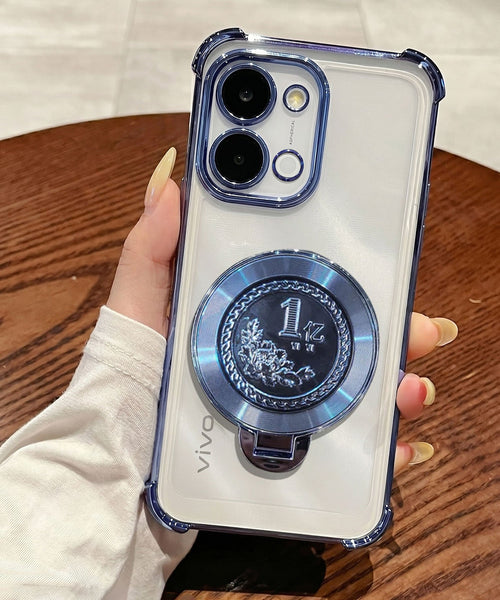 Vivo T5x 5G Premium Billion Wheel Rotating Shockproof Airbags Case