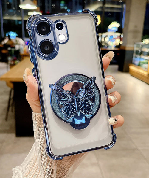 Vivo T4 Pro 5G Premium Butterfly Stand Airbags Case