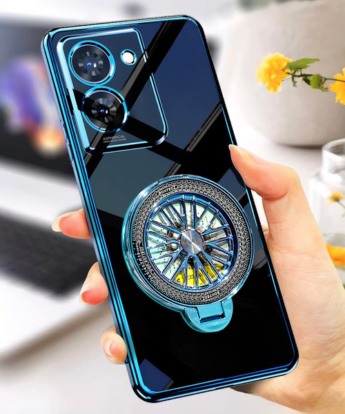 Vivo Y28s 5G Ferrari Wheel Electroplating Case