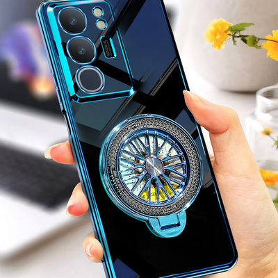 Vivo Y300 5G Ferrari Wheel ElectroplatingΒ Case