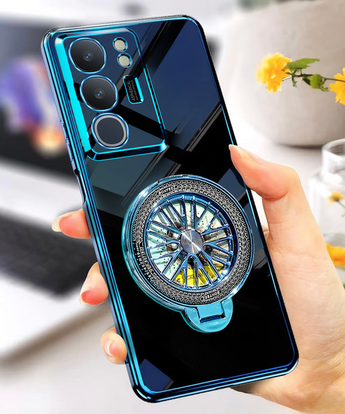 Vivo Y300 5G Ferrari Wheel Electroplating Case