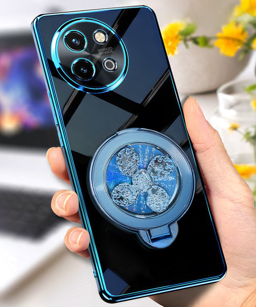 Vivo Y58 5G Electroplating Reflective Fidget Rotating Back Case