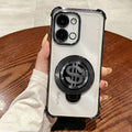 Vivo T5x 5G Four Corner Airbags 100% Original Astro Money Magnet Rotating Dollar Case
