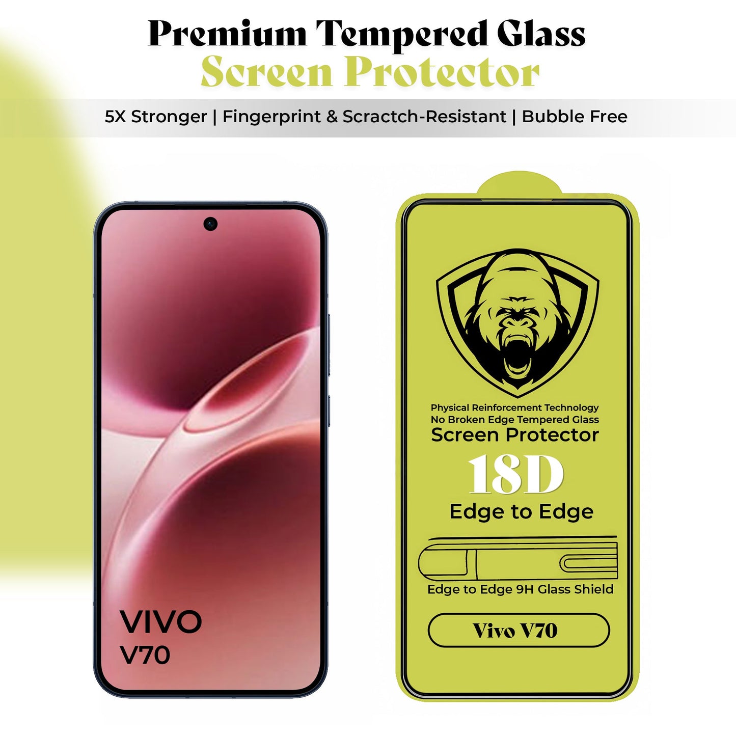 Vivo V70 5G Premium Billion Wheel Rotating Shockproof Airbags Case