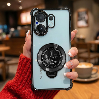 Vivo V60 5G Premium Billion Wheel Rotating Shockproof Airbags Case