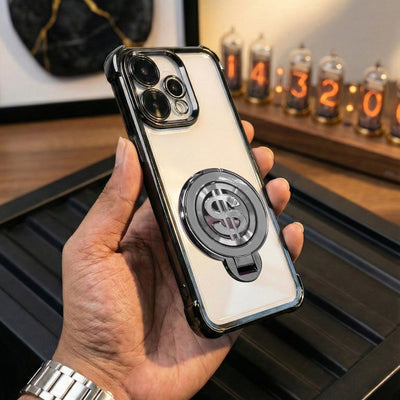 Oppo Reno 15 5G Four Corner Airbags 100% Original Astro Money Magnet RotatingΒ DollarΒ Case