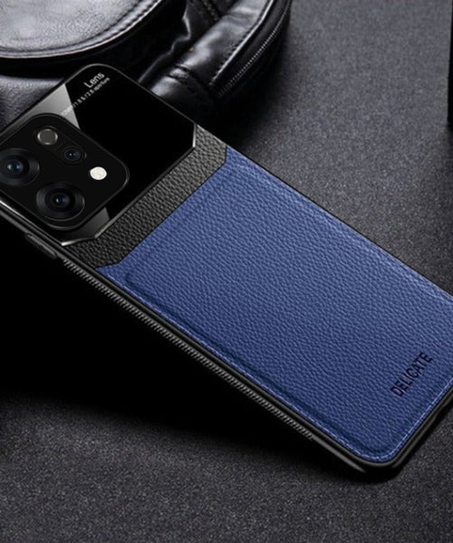 Oppo Reno 14 5G Premium Leather Lens Protective Case