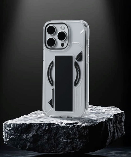 iPhone 16 Pro & 16 Pro Max Exquisite Stripe Stand Magsafe Case