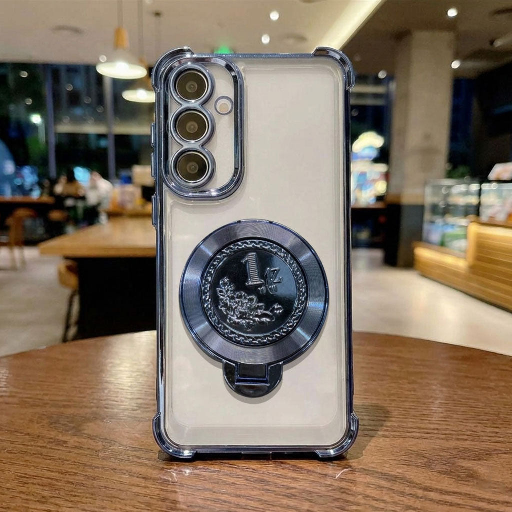 Samsung Galaxy M56 5G Premium Billion Wheel Rotating Shockproof Airbags Case