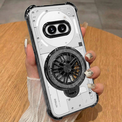 Nothing Phone 2a 5G Premium Stress Buster Wheel Rotating Shockproof Airbags Case