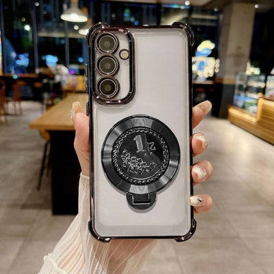 Samsung Galaxy A16 5G Premium Billion Wheel Rotating Shockproof Airbags Case