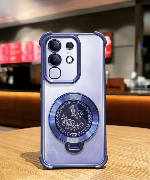 Vivo T4x 5G Premium Billion Wheel Rotating Shockproof Airbags Case
