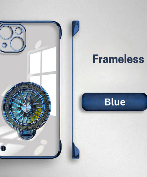 iPhone 15 Plus Porsche® Wheel Frameless Case