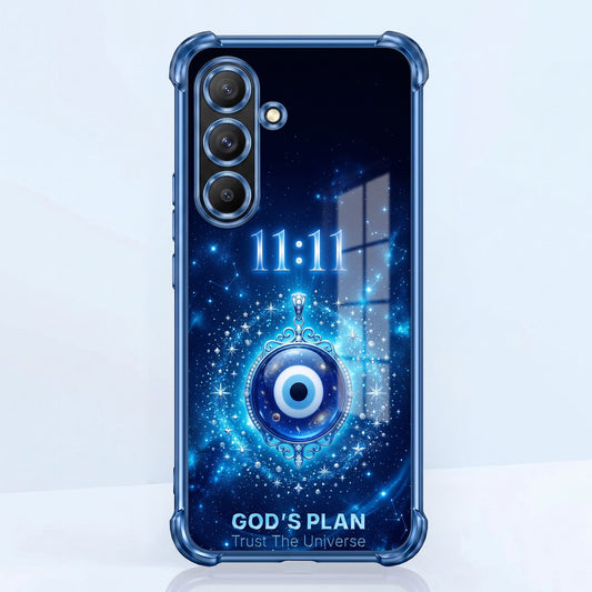 Samsung Galaxy A36 5G Premium God’s Plan Evil Eye Airbags Printed Back Case