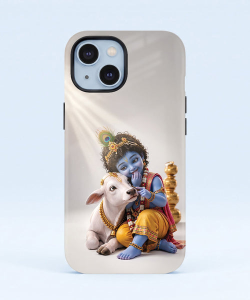 Iphone 15 5G Bal Krishna Blessings Protective Case