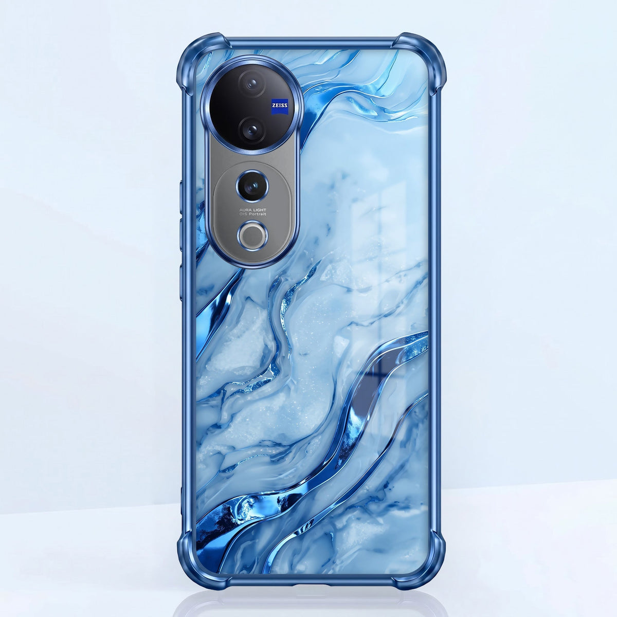 Vivo V40 Pro 5G Marvel Texture  Airbags Printed Back Case