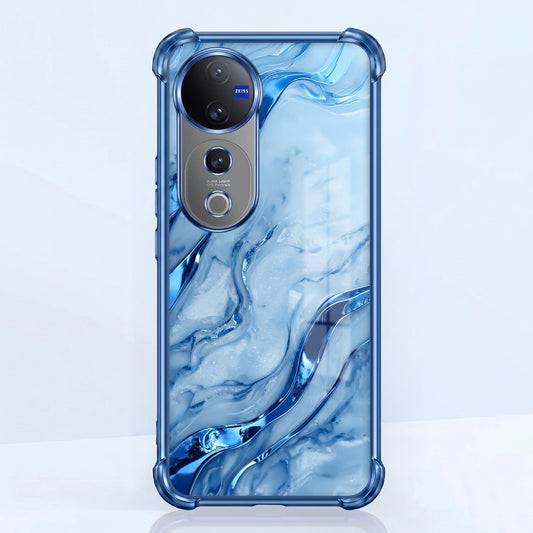 Vivo V40 Pro 5G Marvel Texture  Airbags Printed Back Case
