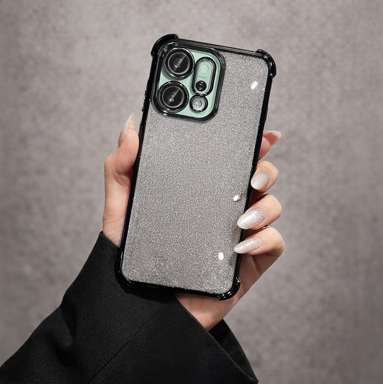 Oppo Reno 14 5G Luxury Shimmer Shockproof Airbag Case