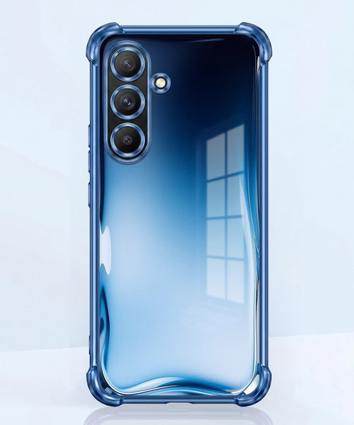 Samsung Galaxy A36 5G Premium Crystal Blue Airbags Printed Back Case