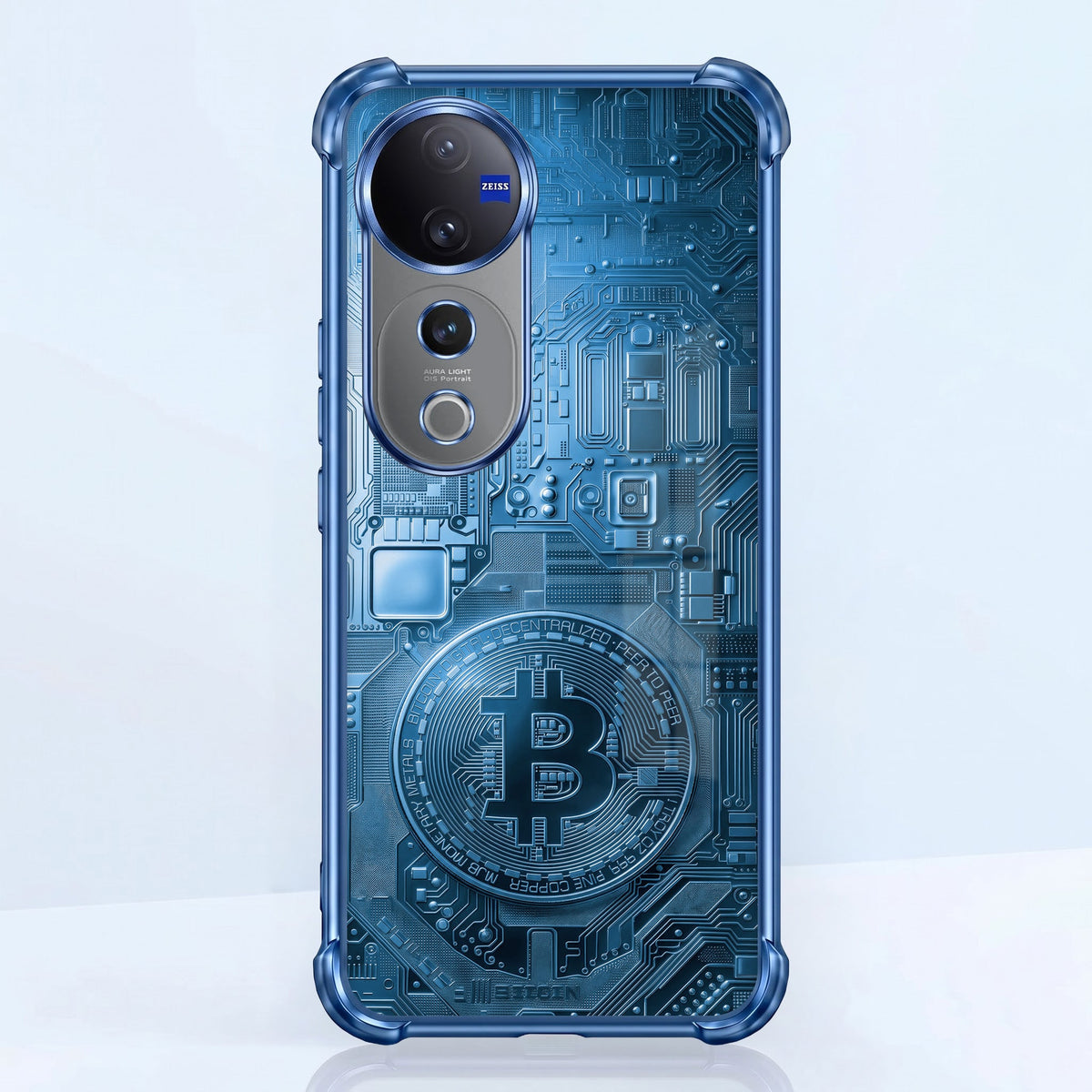 Vivo V40 Pro 5G Bitcoin Airbags Printed Back Case