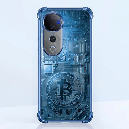 Vivo V40 Pro 5G Bitcoin Airbags Printed Back Case
