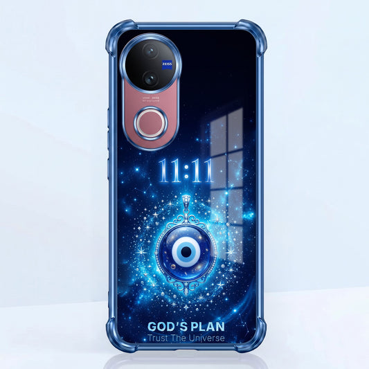 Vivo V50 5G Premium God’s Plan Evil Eye Airbags Printed Back Case