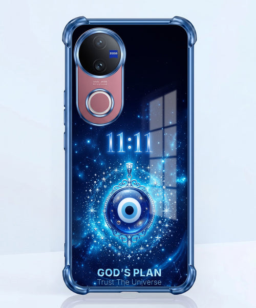 Vivo V50 5G Premium God’s Plan Evil Eye Airbags Printed Back Case