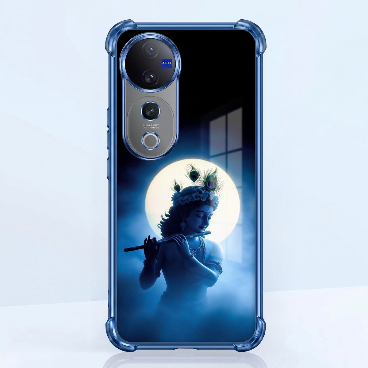 Vivo V40 Pro 5G Midnight Krishna Airbags Printed Back Case