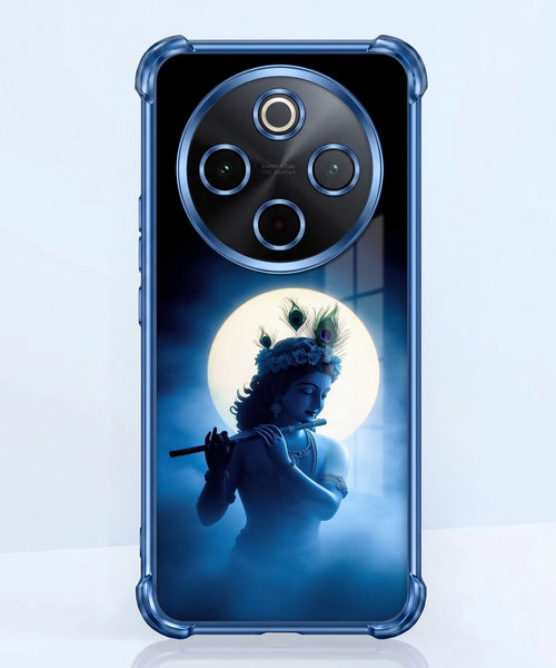 Vivo T4 5G Midnight Krishna Airbags Printed Back Case