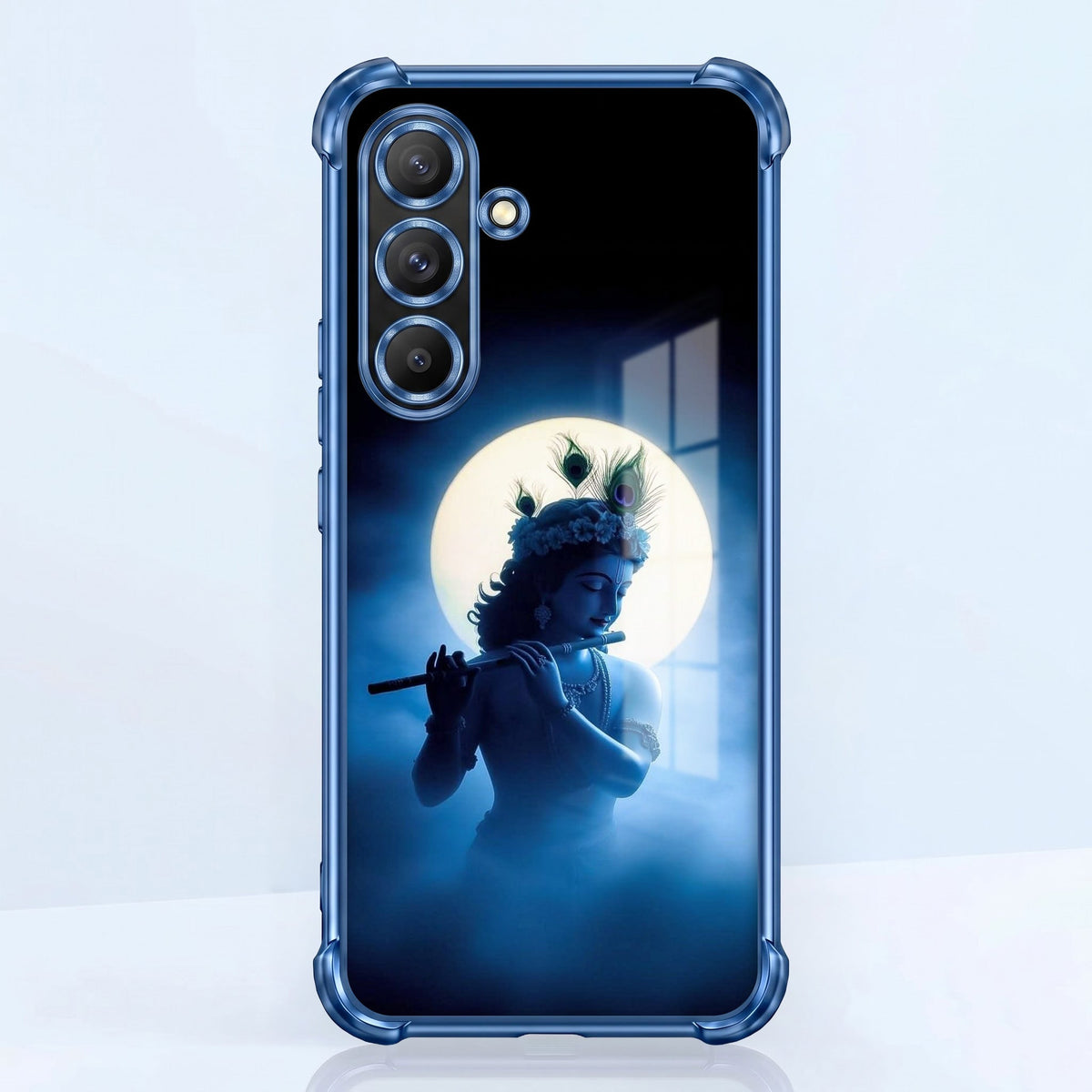 Samsung Galaxy A36 5G Midnight Krishna Airbags Printed Back Case