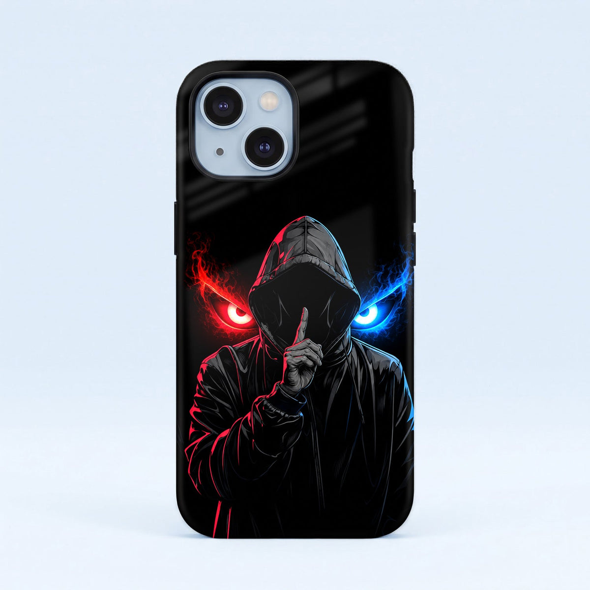 Iphone 15 5G Hooded Shadow Demon Protective Case