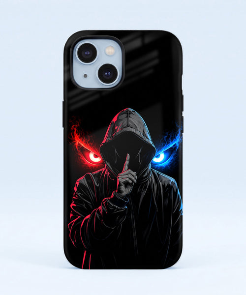Iphone 15 5G Hooded Shadow Demon Protective Case