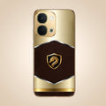 Vivo Y51 Pro 5G Dragon Crest Gold Electroplated Glass Phone Back Case