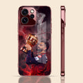 Oppo Reno 15 Pro Mini 5G Virat Kohli Burgundy Electroplated Glass Back Case