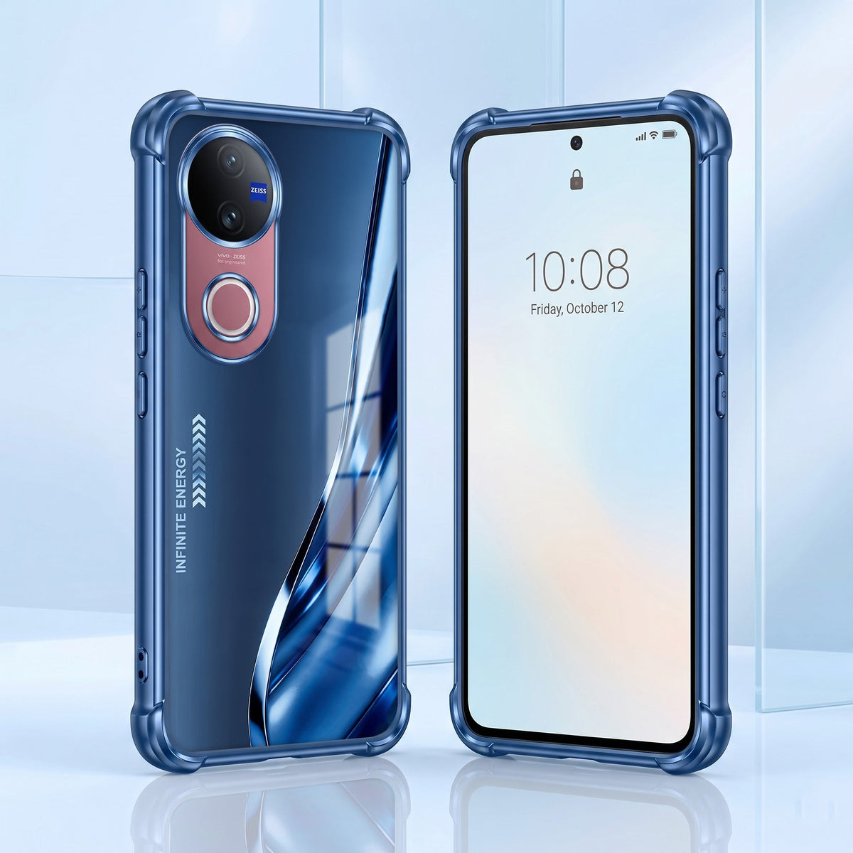 Vivo V50 5G Premium Infinity Energy Airbags Printed Back Case