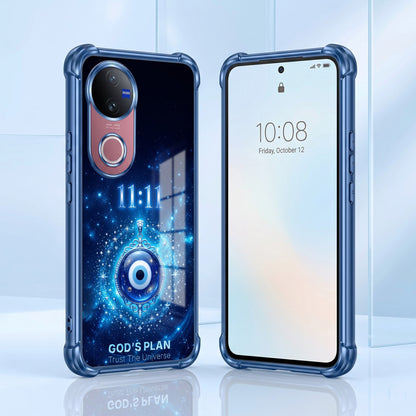 Vivo V50 5G Premium God’s Plan Evil Eye Airbags Printed Back Case