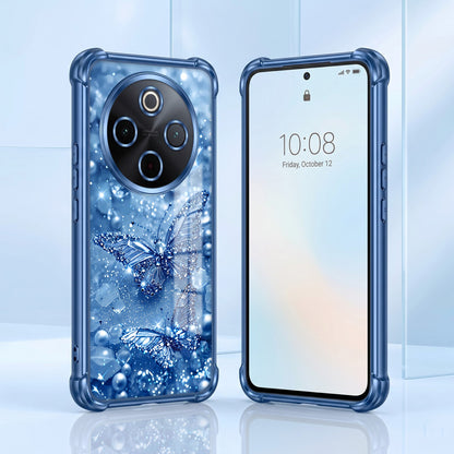 Vivo T4 5G Butterfly Airbags Printed Back Case