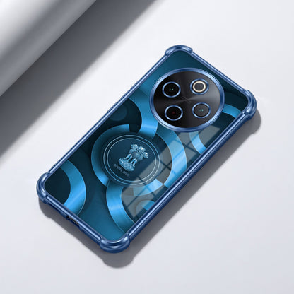 Vivo T4 5G Blue Emblem Airbags Printed Back Case