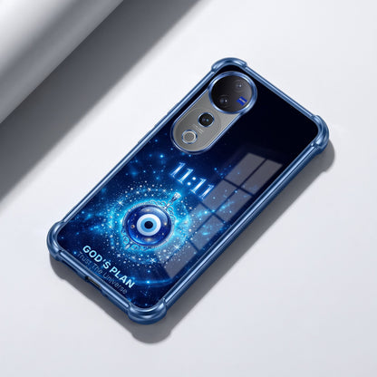 Vivo V40 Pro 5G Premium God’s Plan Evil Eye Airbags Printed Back Case
