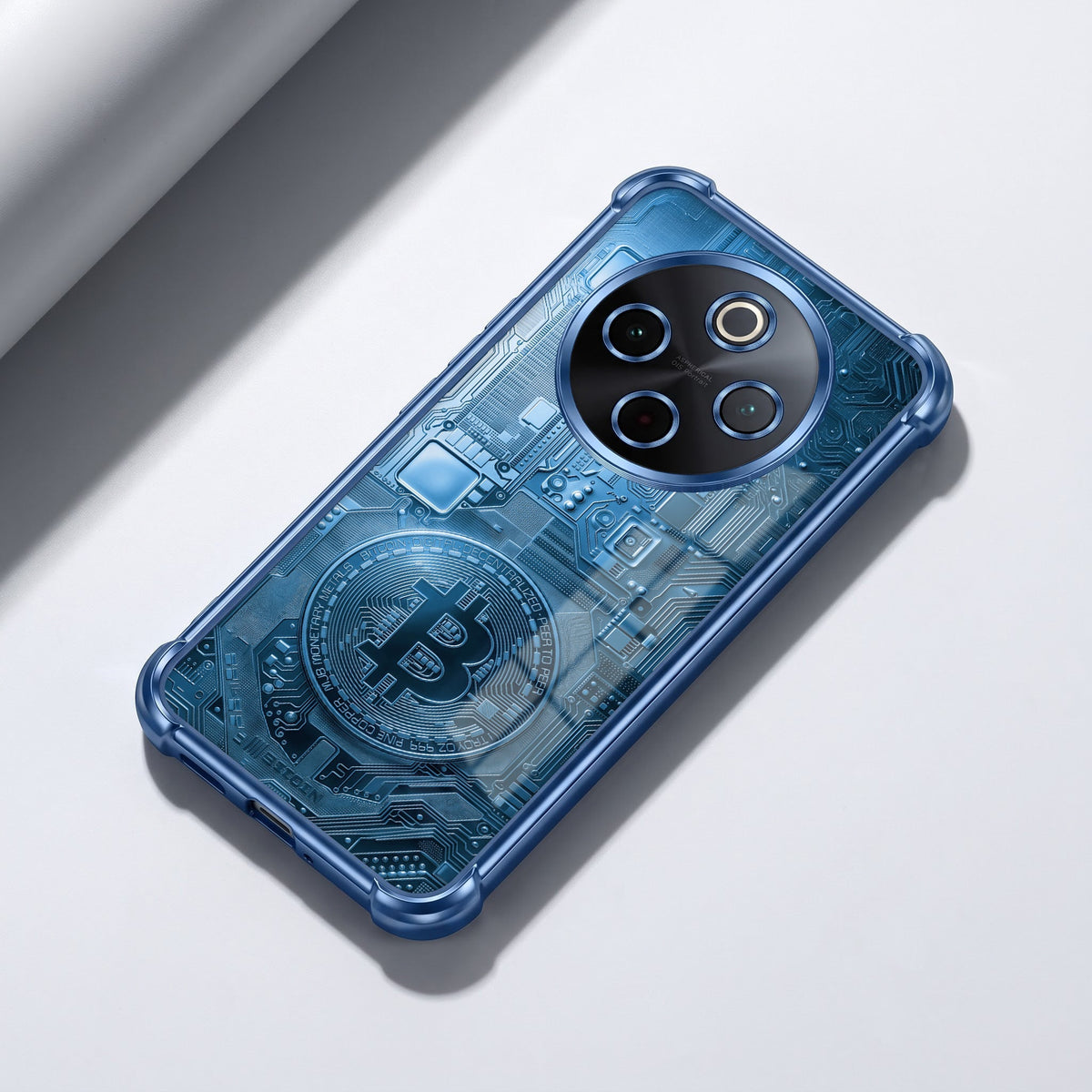 Vivo T4 5G Bitcoin Airbags Printed Back Case