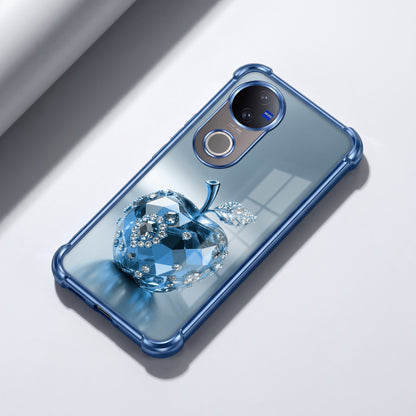 Vivo V50 5G Blue Apple Airbags Printed Back Case