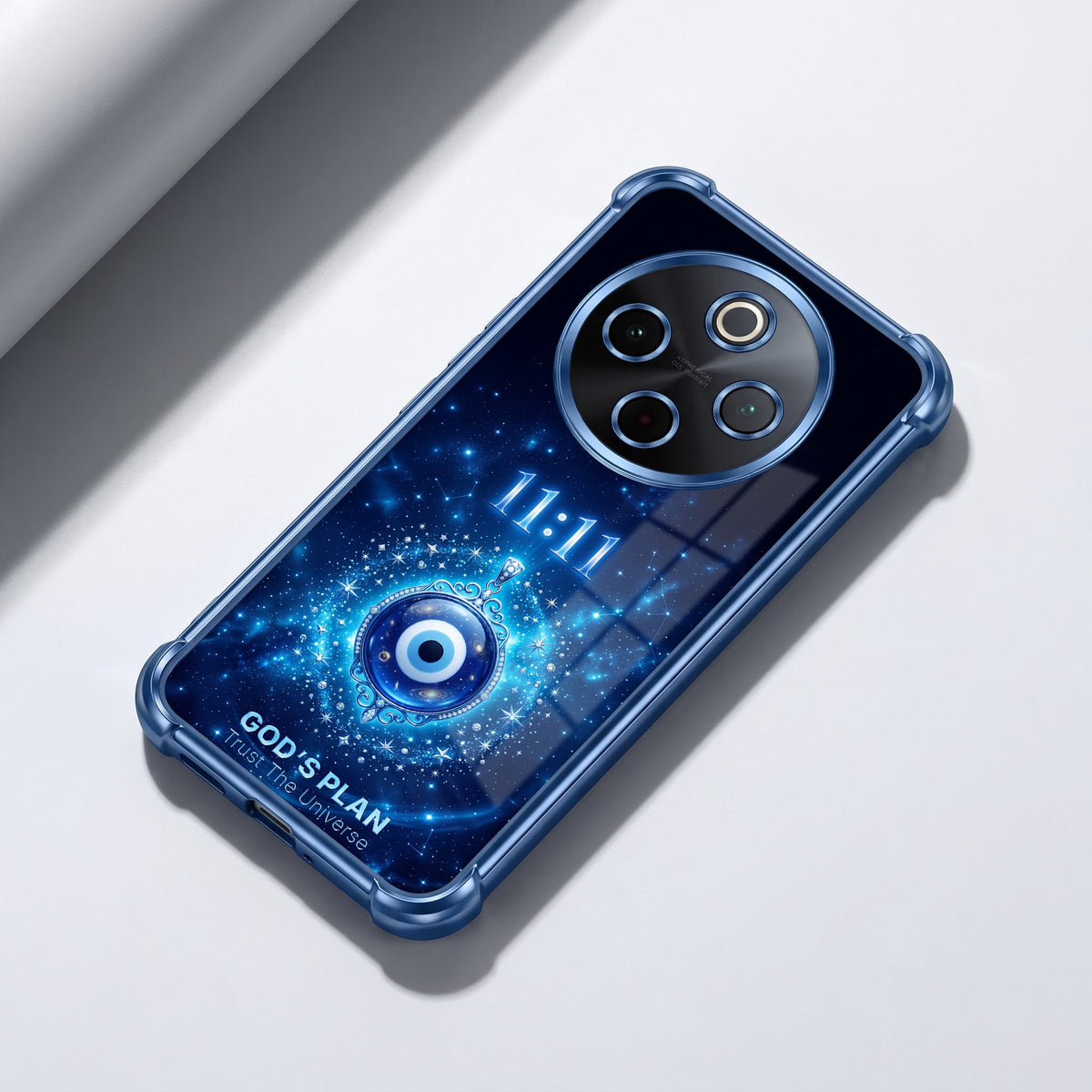 Vivo T4 5G Premium God’s Plan Evil Eye Airbags Printed Back Case