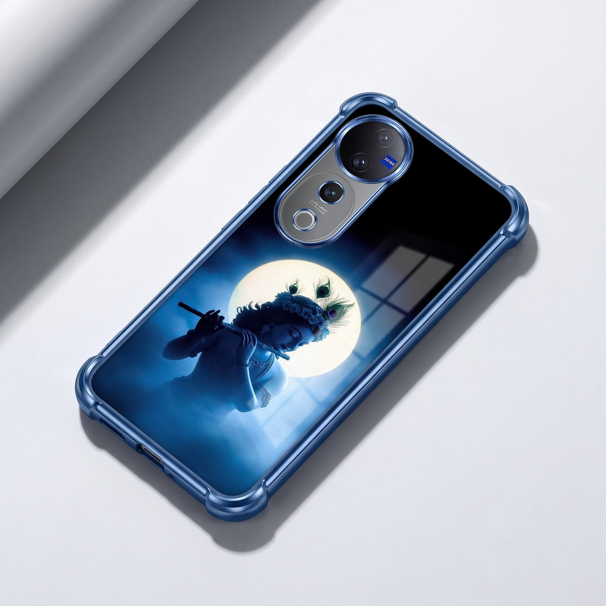 Vivo V40 Pro 5G Midnight Krishna Airbags Printed Back Case