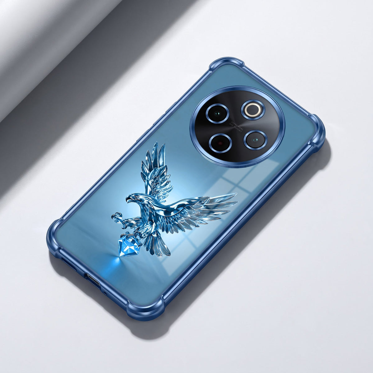 Vivo T4 5G Blue Eagle Airbags Printed Back Case