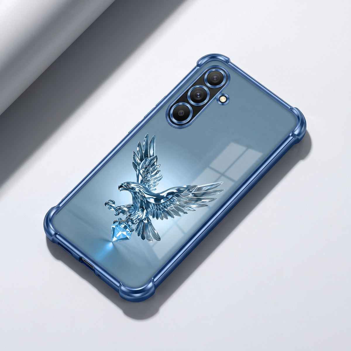 Samsung Galaxy A36 5G Blue Eagle Airbags Printed Back Case