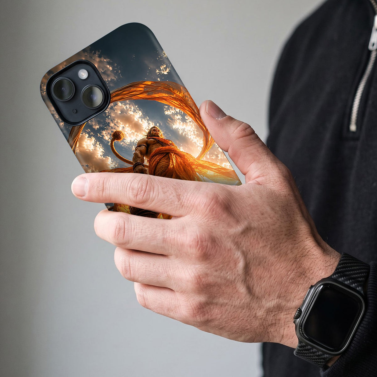 Iphone 15 5G Divine Hanuman Protective Case
