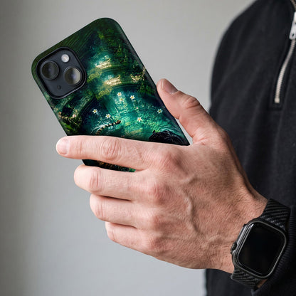 Iphone 15 5G Tiger & Panther Mystic Protective Case